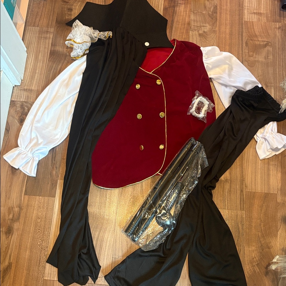 Boys size 10-12 vampire costume